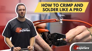 How To Crimp And Solder Like A Pro ( DIY Tutorial ) by Ready to Drive Anywhere 1,635 views 3 weeks ago 10 minutes, 28 seconds