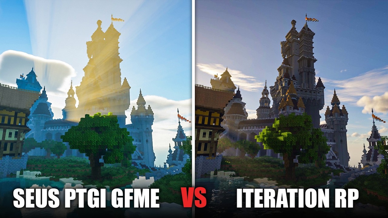 Iteration Rp Shaders Iteration RP vs SEUS PTGI GFME | Best Minecraft Java Shaders Comperison ...
