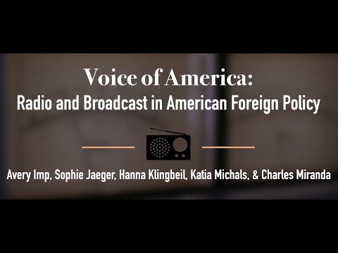 Voice Of America Radio And Broadcast In American Foreign Policy NHD Documentary 2022