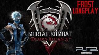 Mortal Kombat: Deadly Alliance (Ps2) Frost Longplay
Mortal Kombat: Deadly Alliance is a 2002 fighting video game developed and published by Midway for the Xbox, PlayStation 2, GameCube, and Game Boy Advance. It was the first all-new Mortal Kombat fighting game produced exclusively for home consoles, with no preceding arcade release. Deadly Alliance is chronologically the fifth main game in the Mortal Kombat series. Its story focuses on the eponymous alliance between sorcerers Quan Chi and Shang Tsung and their schemes to revive an ancient army to conquer Outworld and Earthrealm. The game is the only main installment not to feature series protagonist Liu Kang as a playable character.
Become a member of the channel to gain access to several benefits:
https://www.youtube.com/channel/UCZ1TZpzSkPL27rUpVenRLaw/join
Timestamps
Intro (00:00)
Vs. Raiden (03:50)
Vs. Mavado (05:18)
Vs. Reptile (07:08)
Vs. Bo Rai Cho (08:46)
Vs. Sub-Zero (10:37)
Vs. Kano (13:09)
Vs. Kenshi (15:56)
Vs. Hsu Hao (18:43)
Vs. Moloch (20:46)
Vs. Quan Chi (24:02)
Vs. Shang Tsung (26:27)
Ending (29:31)
Credits (30:26) Mortal Kombat: Deadly Alliance (Ps2) Frost Longplay