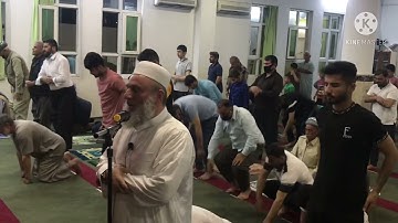 صلاة العشاء في شهر رمضان القارئ نزار تتر ماتيسر من سورة الواقعة