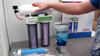 Osmotics.co.uk 4 Stage 50 GPD Reverse Osmosis System with DI Review and Installation Guide