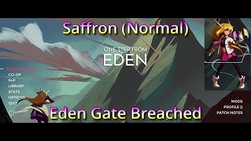One Step From Eden - Saffron Normal - Eden Gate Breached