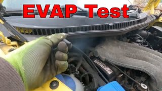 How to Check For an EVAP Leak With a Smoke Leak Detector Check Engine Light Codes P0455 P0442