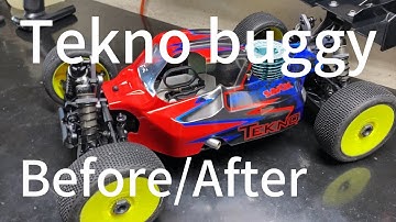 Tekno NB48-2.2 buggy before & after race track / review 