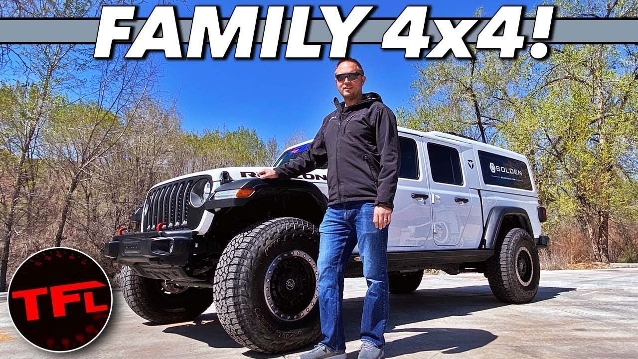 This 7-Seat Jeep Gladiator Is The Ultimate Off-Road Minivan! - YouTube