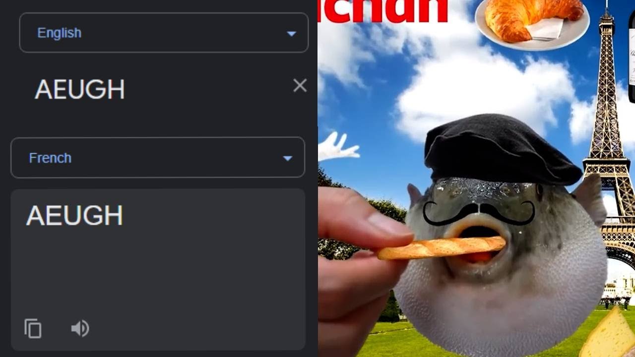 AEUGH in different languages memes Part 2 - YouTube