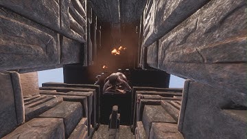 Conan Exiles - The easiest and cheapest pvp base - South Aqueduct no build tricks etc