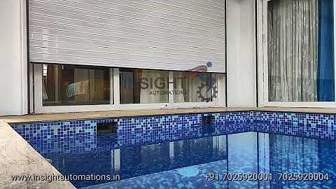 Windows and Doors Premium Safety Automated Rolling Shutter from Insight Automations, Kerala