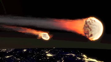 BLENDER CYCLES METEORITE FALLING  2.70a Test 5