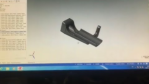 Mastercam difficult part , programming and machining trick