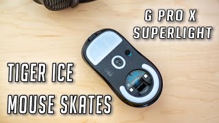 REVIEW |Aftermarket Mouse Skates Worth? | Tiger Ice and Corepad for G Pro X Superlight