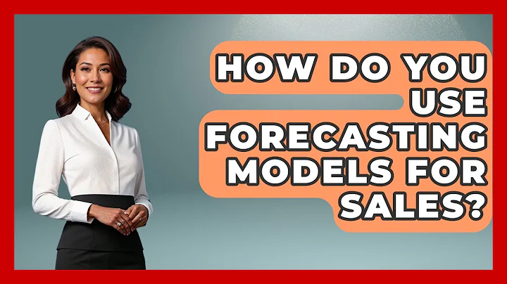 How Do You Use Forecasting Models For Sales? - Learn About Economics