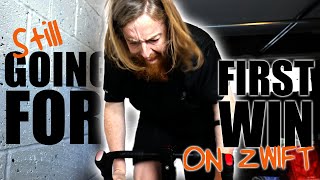 STILL trying to WIN my FIRST ZWIFT RACE!