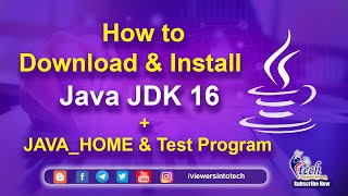 How to Download And Install Java JDK 16 on Windows 10 | 2021 Update