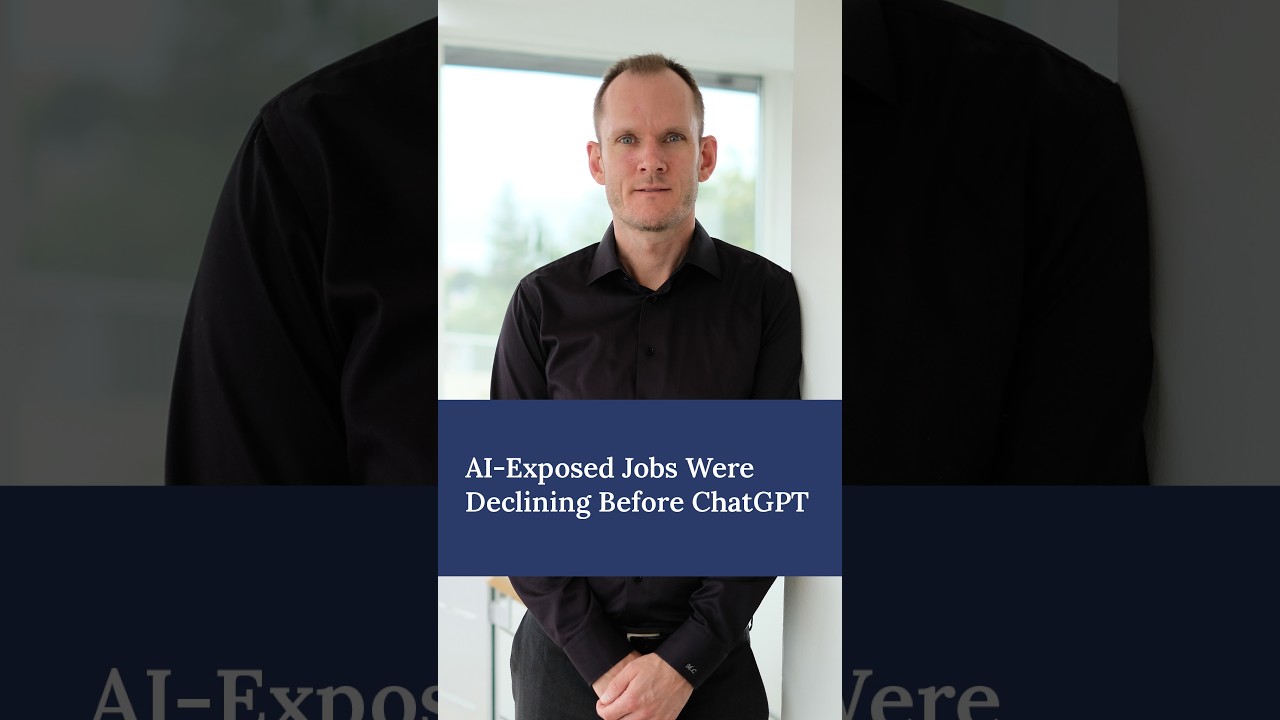 AI-Exposed Jobs Were Declining Before ChatGPT — Morgan Frank