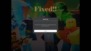 How to fix Roblox Error 541 You can join once the host is in this private server