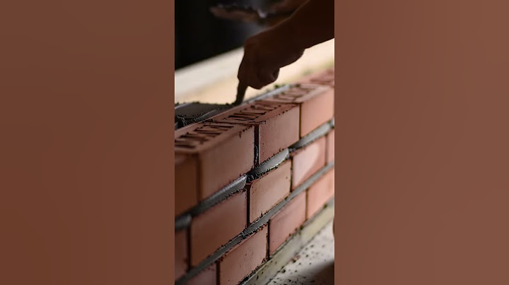 The Most Satisfying 10 Seconds of Bricklaying