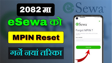eSewa MPIN Reset: How to reset MPIN in eSewa | esewa wallet mpin reset