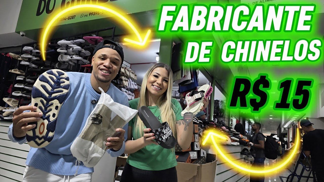 ELA É REFERÊNCIA! Atacado de chinelos no Brás fornecedor top, marcas fortes e preços que ninguém tem