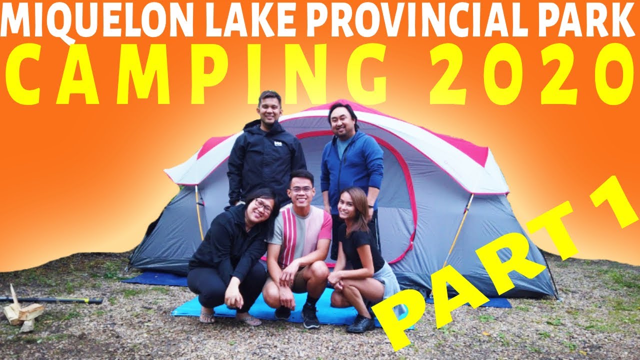 VLOG 26 Camping 2020 at Miquelon Lake Provincial Park (PART 1) YouTube