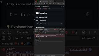 Why  [] == ![] ||  - wtf js