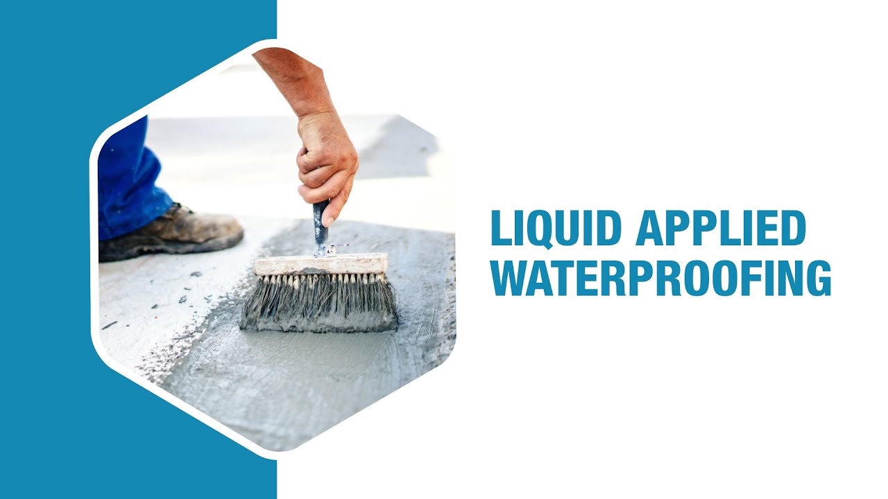 Liquid Applied Waterproofing - YouTube