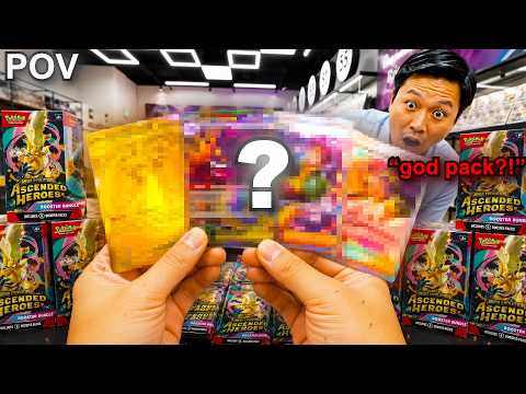 Opening Every Ascended Heroes Product Until I Pull a God Pack