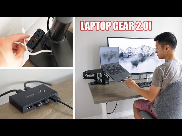 Must Have Laptop Accessories 2.0! Dream Docking Station Setup - YouTube