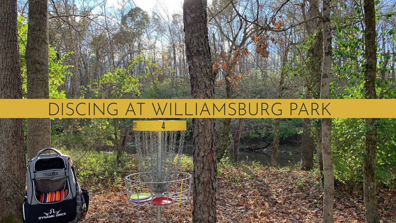 Discing at Williamsburg Park