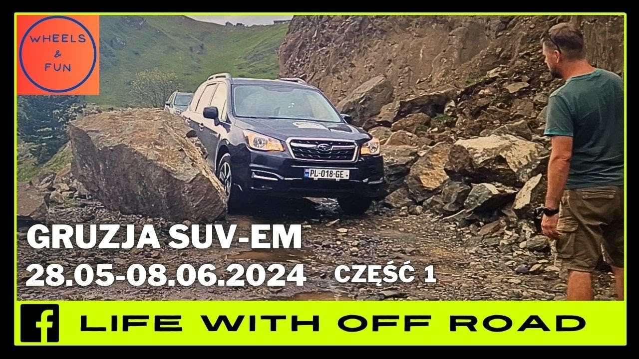 GRUZJA Off Road SUV em - Kutaisi - Tbilisi - 28.05-08.062024 część 1  #gruzja #4x4 #offroad #travel