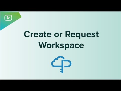 PortalTalk - Create or Request Workspace