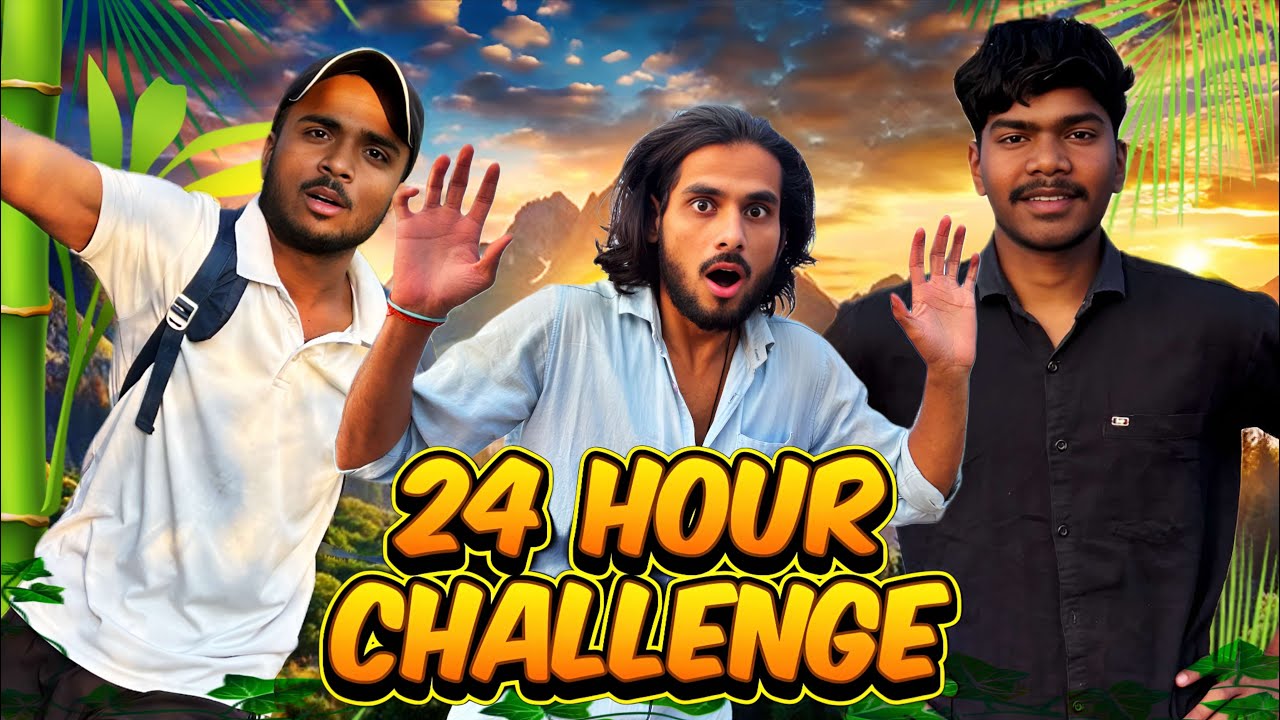 24 Hours Survival Challenge in Forest😨🔥 - YouTube