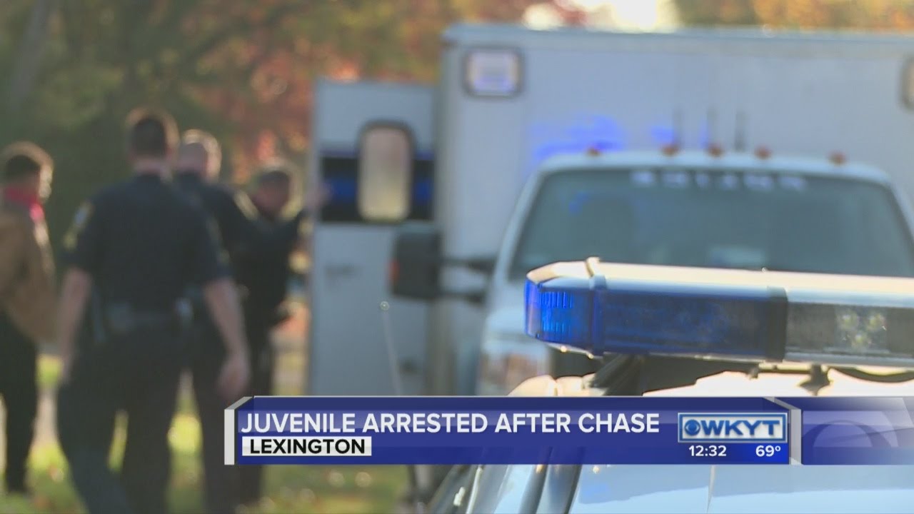 Police chase teen who crashed stolen car - YouTube