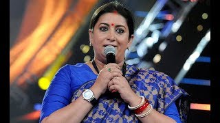 Smriti Irani Vs Shahrukh Khan At Iffi 2017 Goa