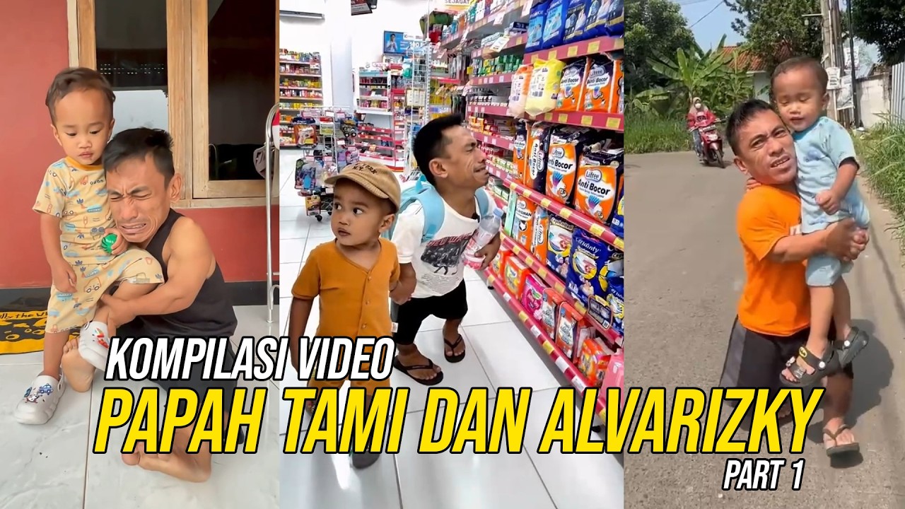 Kompilasi Momen Lucu Papah Tami & Alvarizky 😂 Part 1