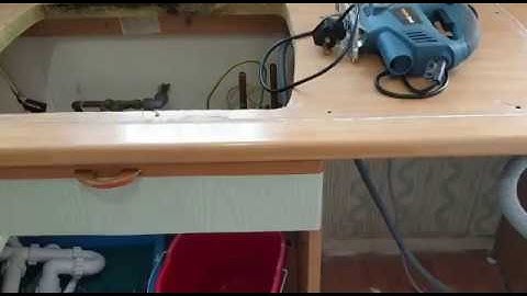 How to remove and replace the old kitchen sink - Part 2