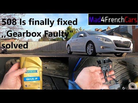 My Peugeot 508 1.6 E-HDI Fixed (EGS Problems finally solved) P1755