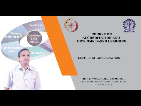 Lecture 03 : Accreditation