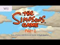 The Simpsons Game - Part 2 (Nintendo Wii Gameplay)