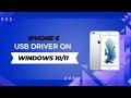 iPhone 6 USB Driver on Windows 10/11 Free Download