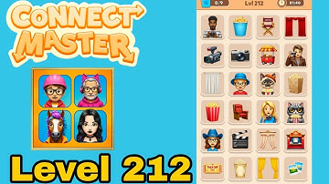 Connect master match puzzle level 212 solution walkthrough 