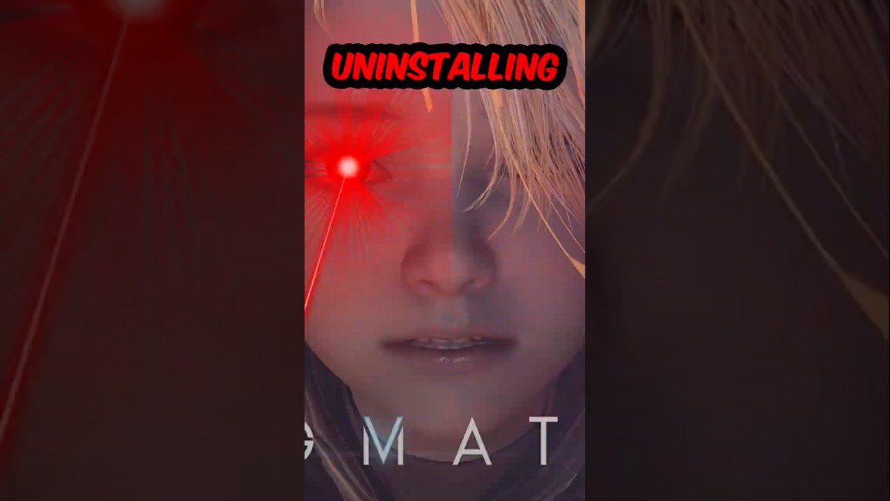 I'm Uninstalling Pragmata…