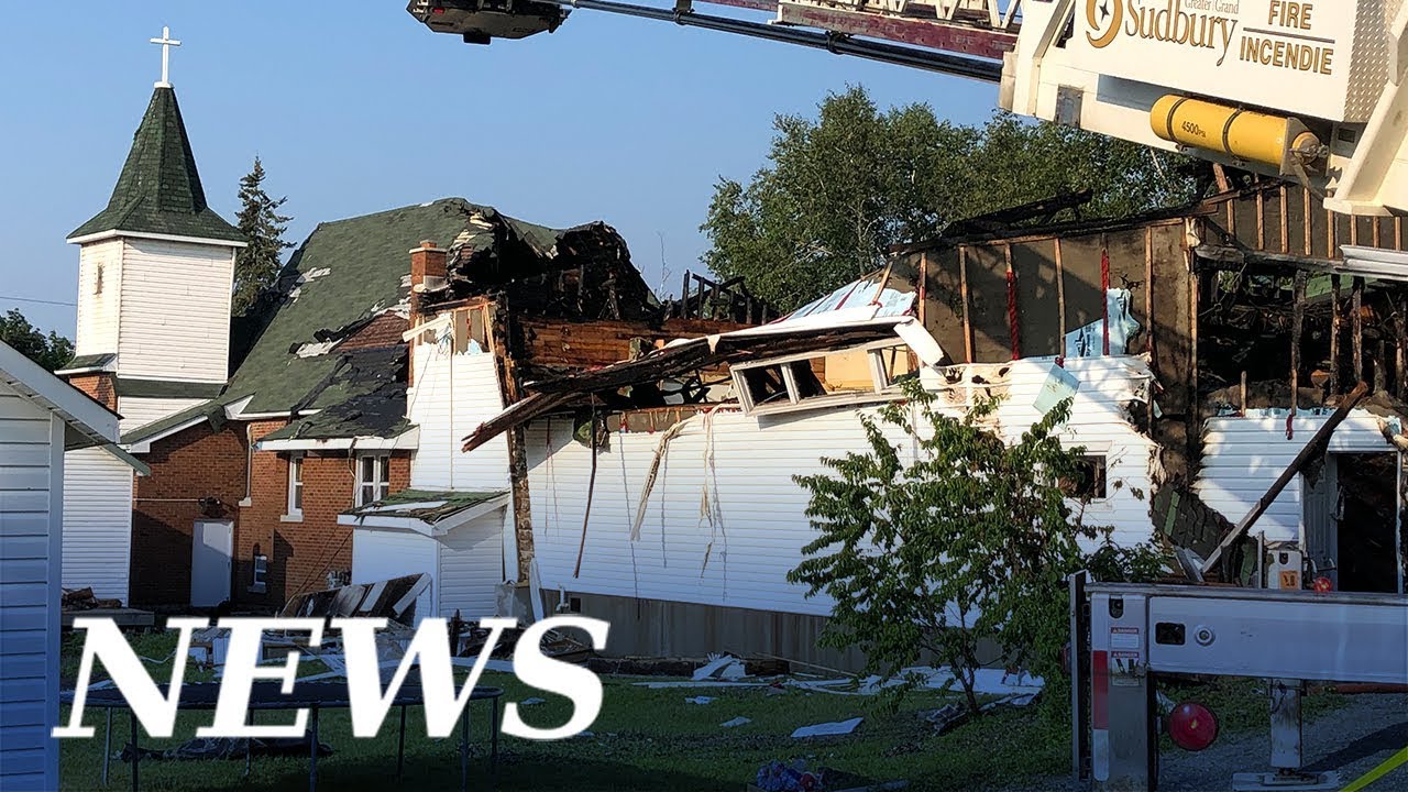 Fire that destroyed church may have been caused by lightning strike
