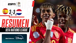 Thumbnail for EN UNA SERIE ESPECTACULAR, LA ROJA SE LO LLEVÓ EN LOS PENALES | España 3-3 Países Bajos | RESUMEN