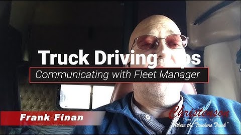 Communicating with your Fleet Manager with Frank Finan