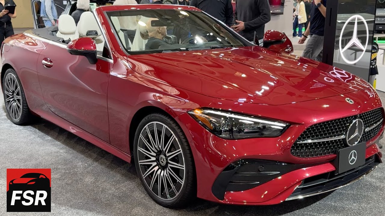 2025 Mercedes-Benz CLE 300 Cabriolet – The Perfect Blend of Open Air Luxury and Sport