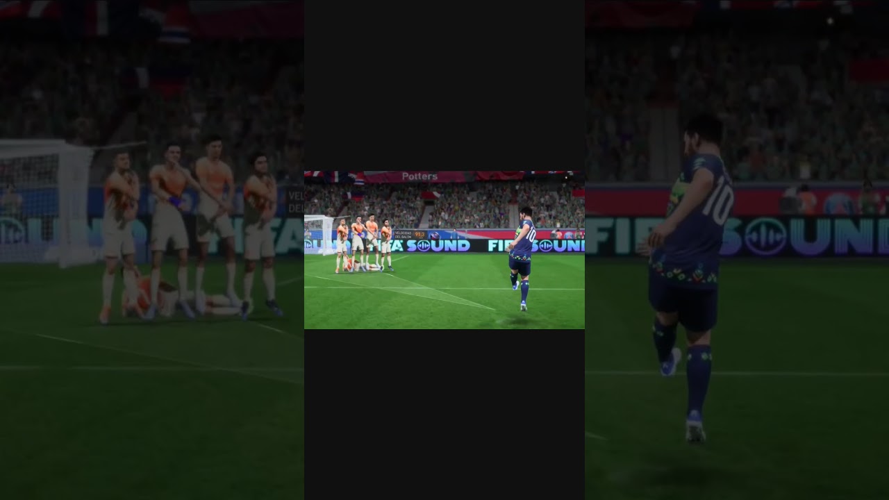 El mejor gol de tiro libre Messi Fifa 23 PC 