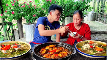 Ẩm Thực Miền Tây |  Canh Chua Cá Lóc Kho Tiêu ,Bữa Cơm Đủ Chất Cho Gia Đình | TGT