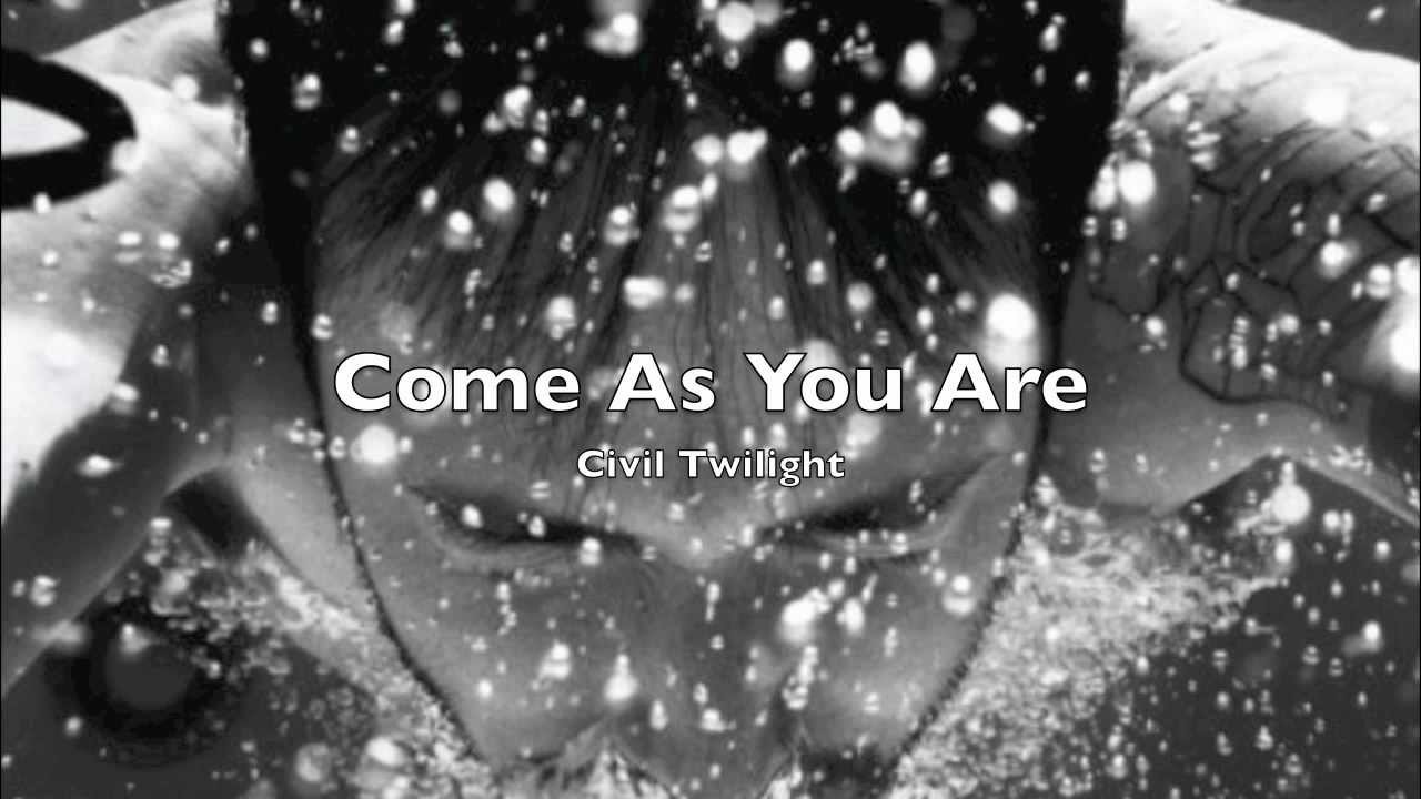 civil twilight come as you are cover youtube are cover
